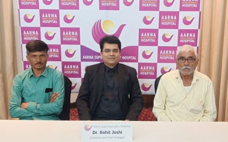 Gujarat’s 1st UroLift procedure, the most physiological and minimally invasive procedure for enlargement of prostate, done at Aarna Superspeciality Hospital