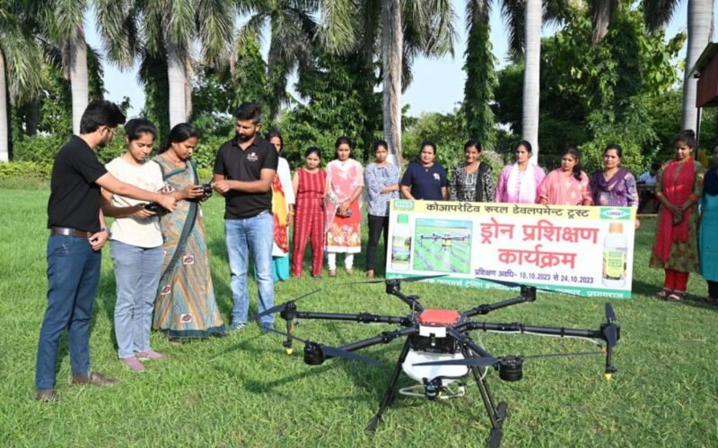 Empowering Women in Agri Tech: Drone Destination and IFFCO Kickstarts New All-Women Kisan Drone Pilot Training in Support of Hon’ble PM’s “Lakhpati Didi Yojana”