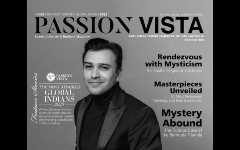 Ankit Shah listed amongst the “Most Admired Global Indians” by Passion Vista 