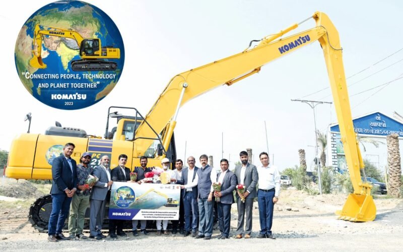 Komatsu connects people through its technology for making better future
