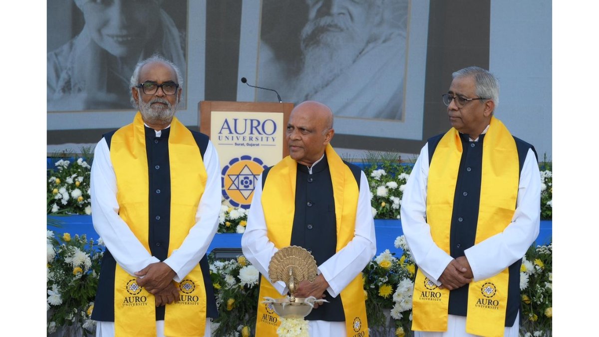 AURO University Hosts 12th Convocation Ceremony