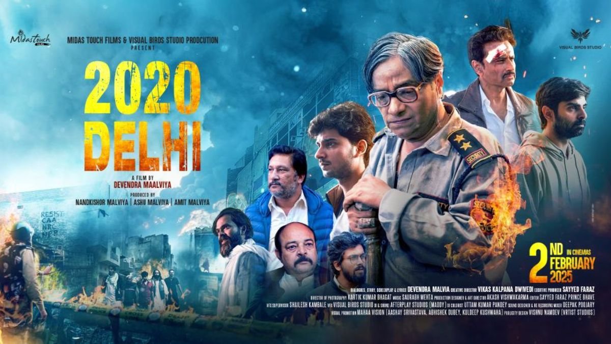 India’s First Single-Shot Hindi Feature Film 2020 Delhi Trailer Out Now releasing on 2nd February 2025