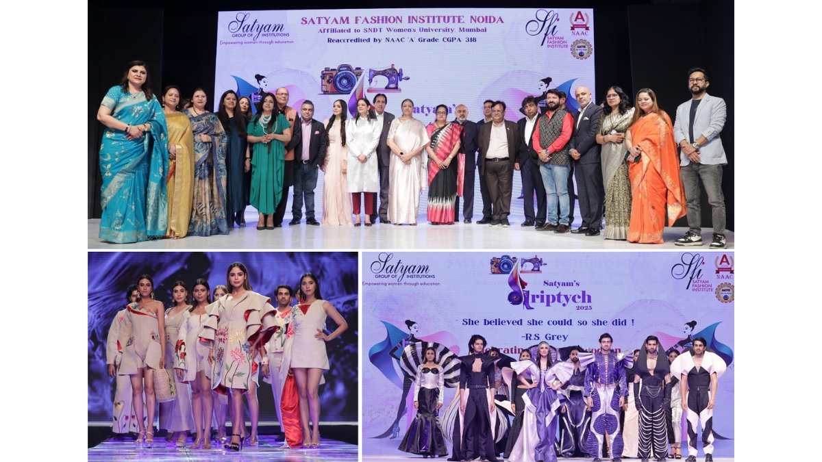 Satyam Fashion Institute Hosts Satyam’s Triptych 2025: A Grand Showcase of Design Creativity