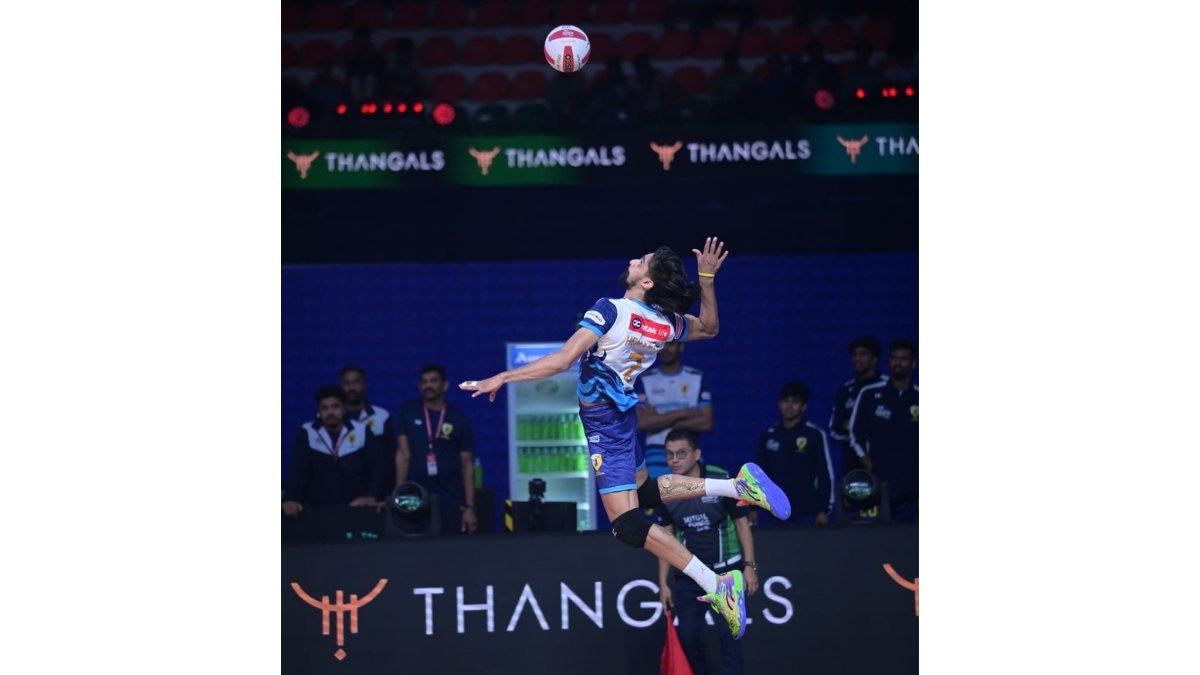 PVL 2025 Season 4 (Match 30): Kochi Blue Spikers dominate Kerala derby with a commanding 3–1 win over Calicut Heroes