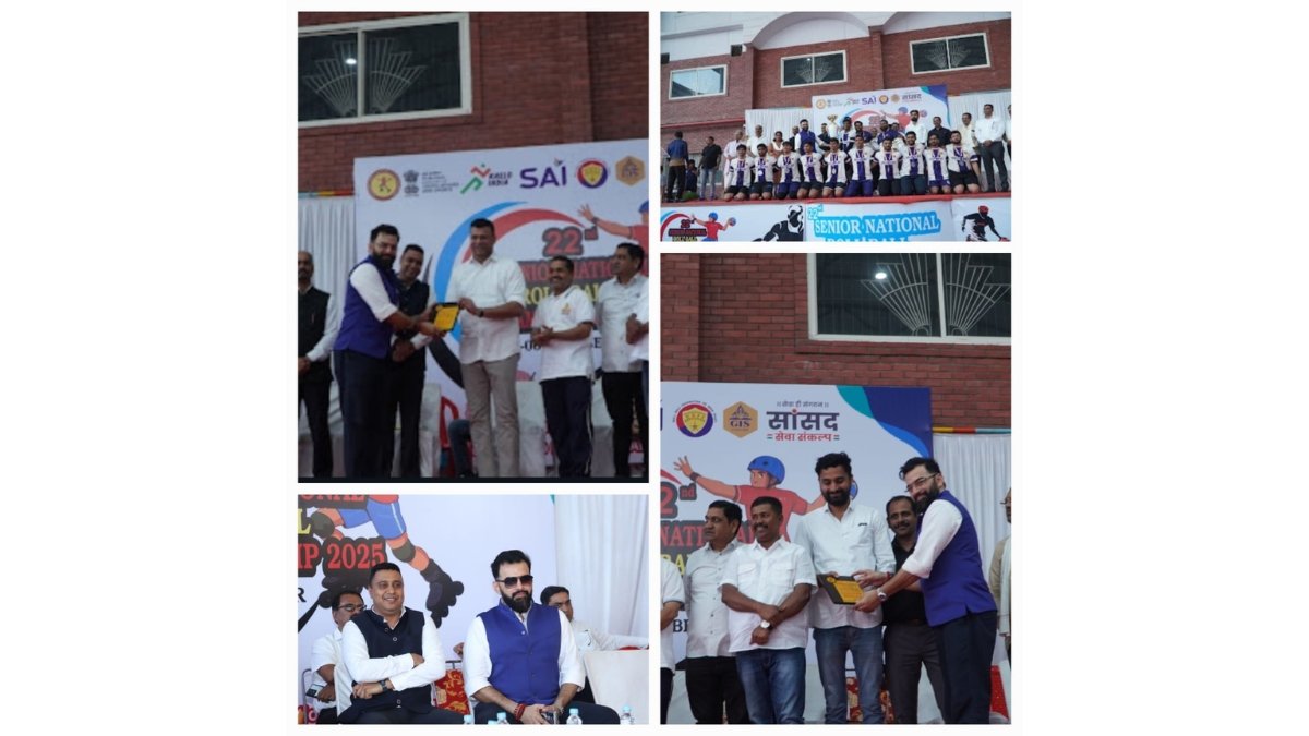 22nd Senior National Roll Ball Championship 2025 Concludes in Indore: Maharashtra and Uttar Pradesh Clinch Gold