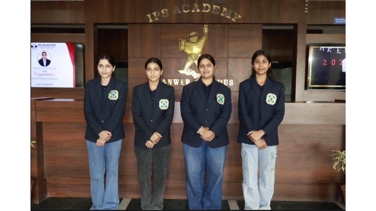 IPS Academy, North Campus Students Bag Prestigious AICTE Saraswati Scholarships