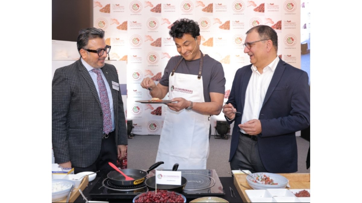 US Cranberries Hosts Special Event with Global Brand Ambassador Chef Vikas Khanna