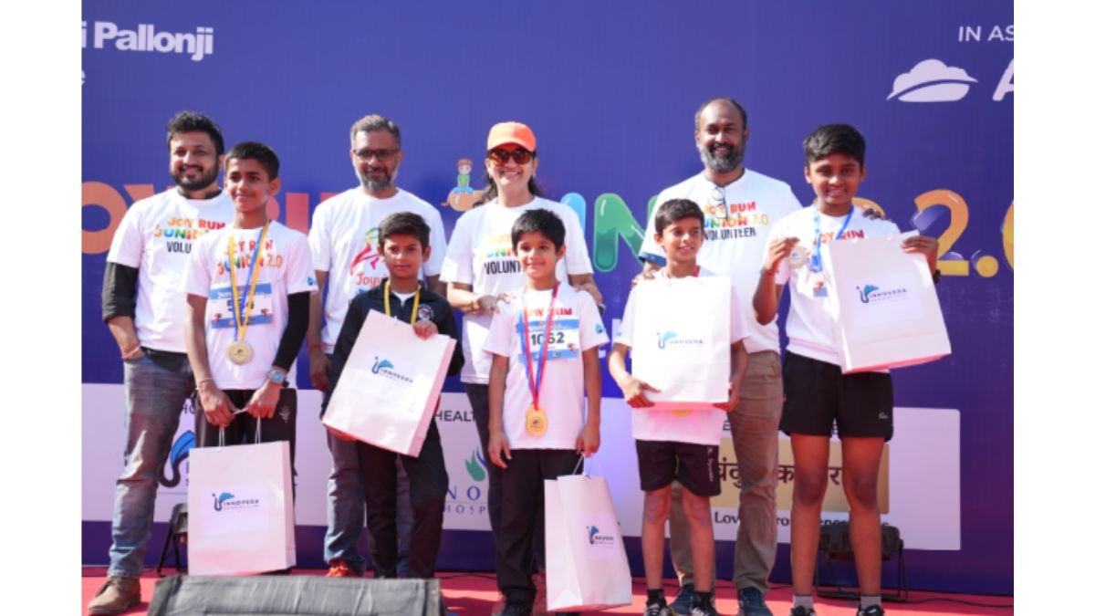 Joyville Shapoorji Housing Brings Young Pune Runners Together for ‘Joy Run Junior 2.0’ at SP Kingstown
