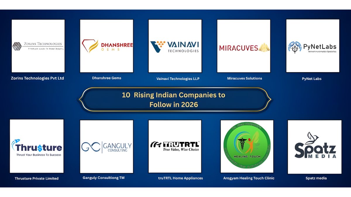 10 Rising Indian Companies To Follow In 2026