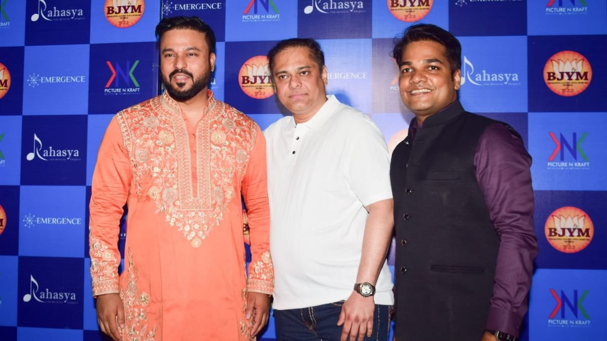 Massive Youth Turnout at Bharatiya Janata Yuva Morcha Mumbai’s Bhajan Jamming Concert, Blending Culture with Spiritual Vibes