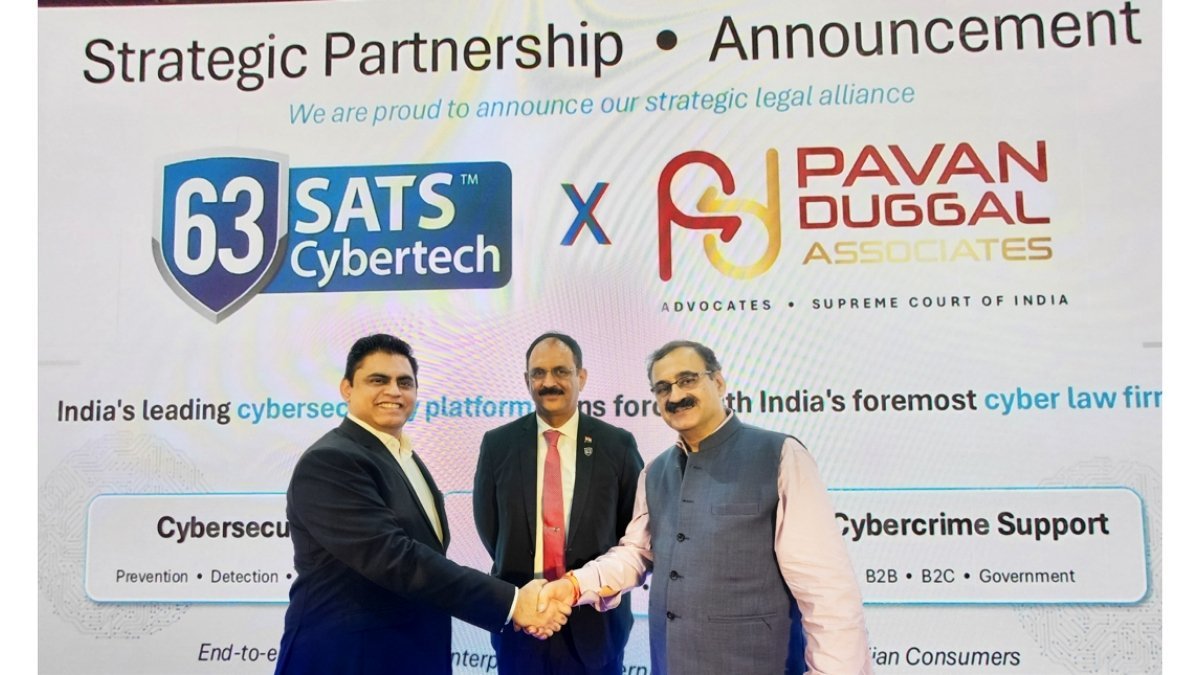 63SATS Cybertech partners with Pavan Duggal Associates to build legally compliant comprehensive cyber defence platform