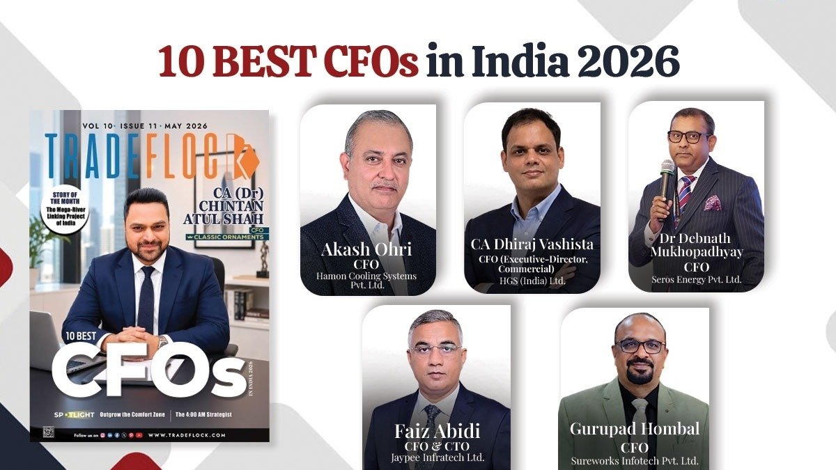 TradeFlock Announces 10 Best CFOs in India 2026 to Watch