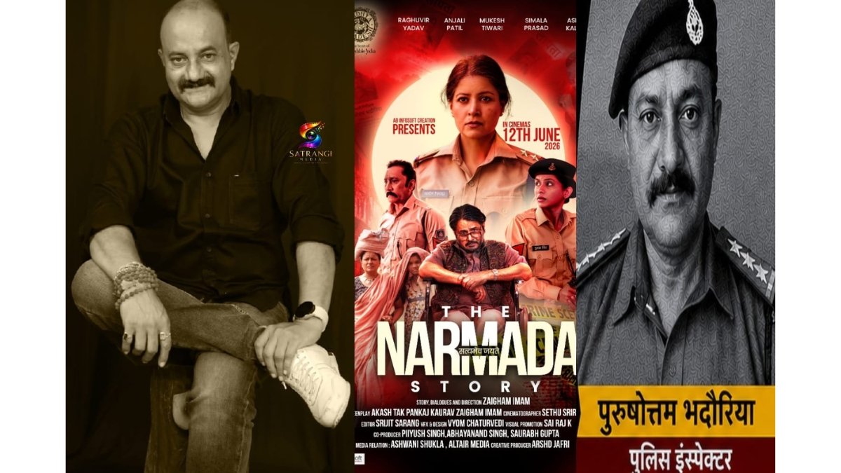 Actor Sharad Singh will be seen playing a powerful police officer in “The Narmada Story”