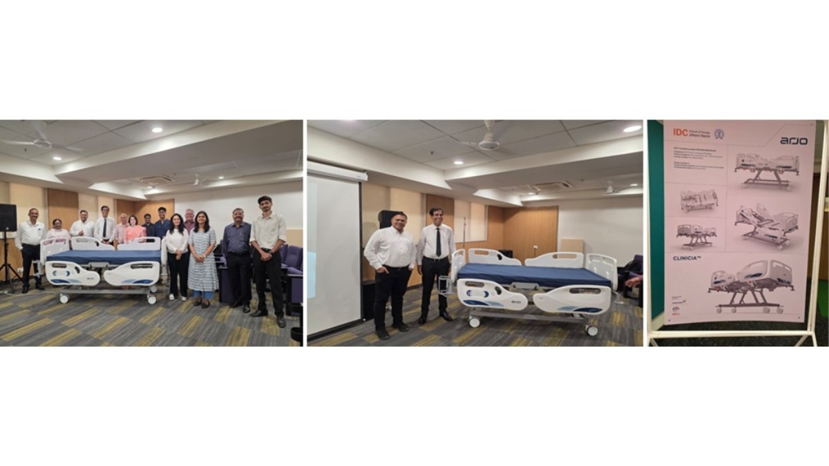 Mitsu Chem Plast Limited Honoured to Be Part of Arjo’s Clinicia Bed Series Launch at IDC, IIT Mumbai