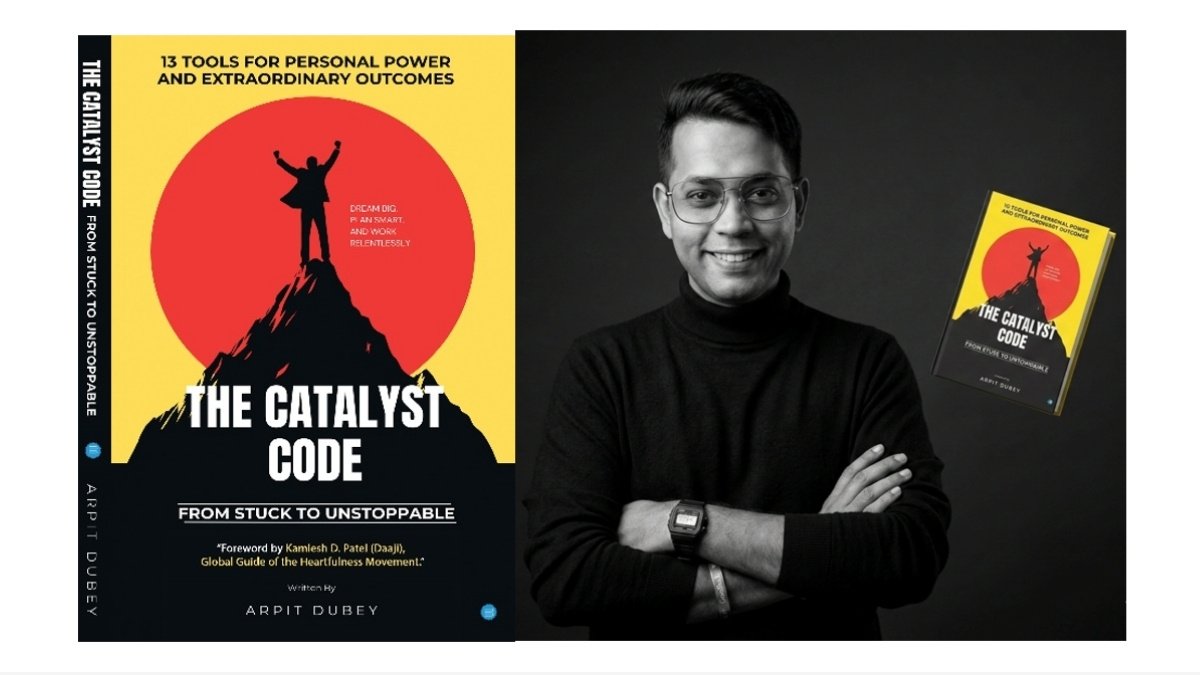 BlueRose Publishers Announces the Release of The Catalyst Code: From Stuck to Unstoppable – A Journey of Inner Awakening and Personal Mastery by Arpit Dubey