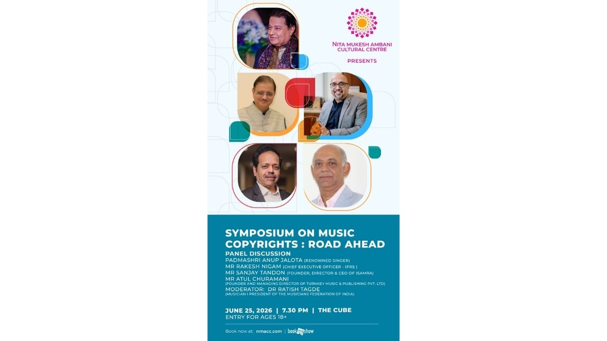 “Symposium on Copyrights: Royalties, Rights & AI – Road Ahead” at NMACC, Mumbai.
