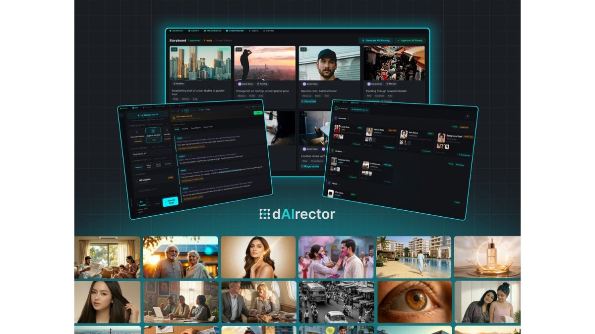 IndieVisual Launches dAIrector: From Brief to Professional AI Ad Film in Hours, Not Weeks