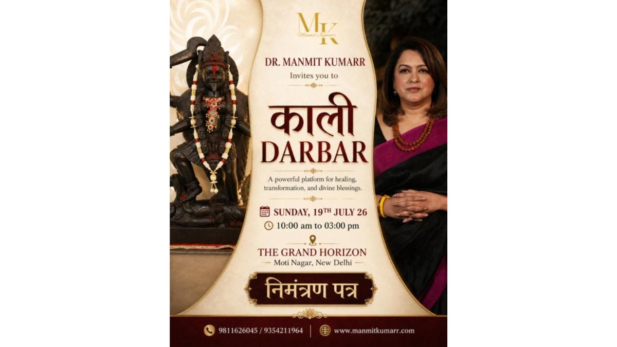 India’s First Lady Tantra Guru, Dr. Manmit Kumarr, Awakens Shakti Consciousness at Historic Kali Darbar 2026