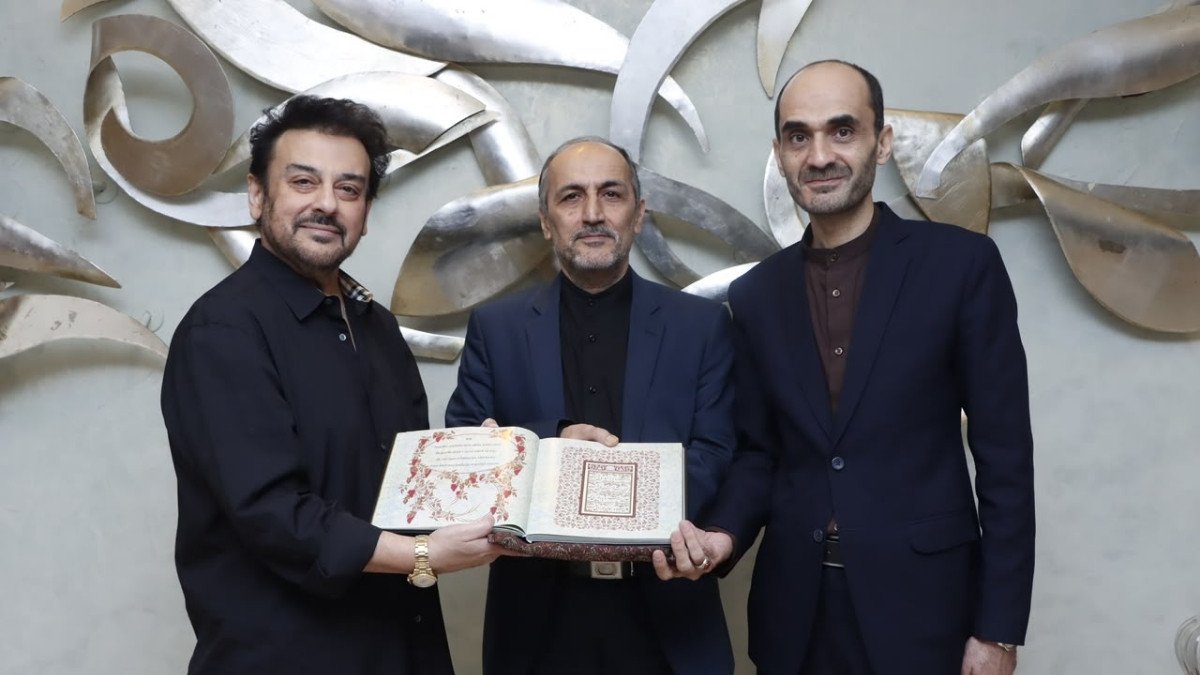 Iranian Consulate General Recognises Adnan Sami’s Emotional Musical Tribute to the People of Iran and Its Late Supreme Leader