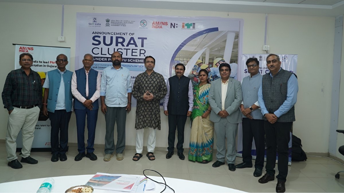 AM/NS India-Led Surat ITI Cluster Marks Major PM-SETU Milestone