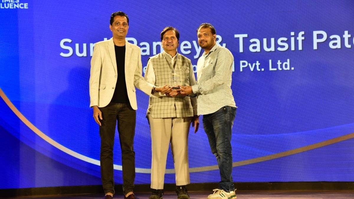 Teams Applaud Founders Taushif  Patel and Sunil Pandey Felicitated at Times Network’s Gems of Maharashtra Awards 2026