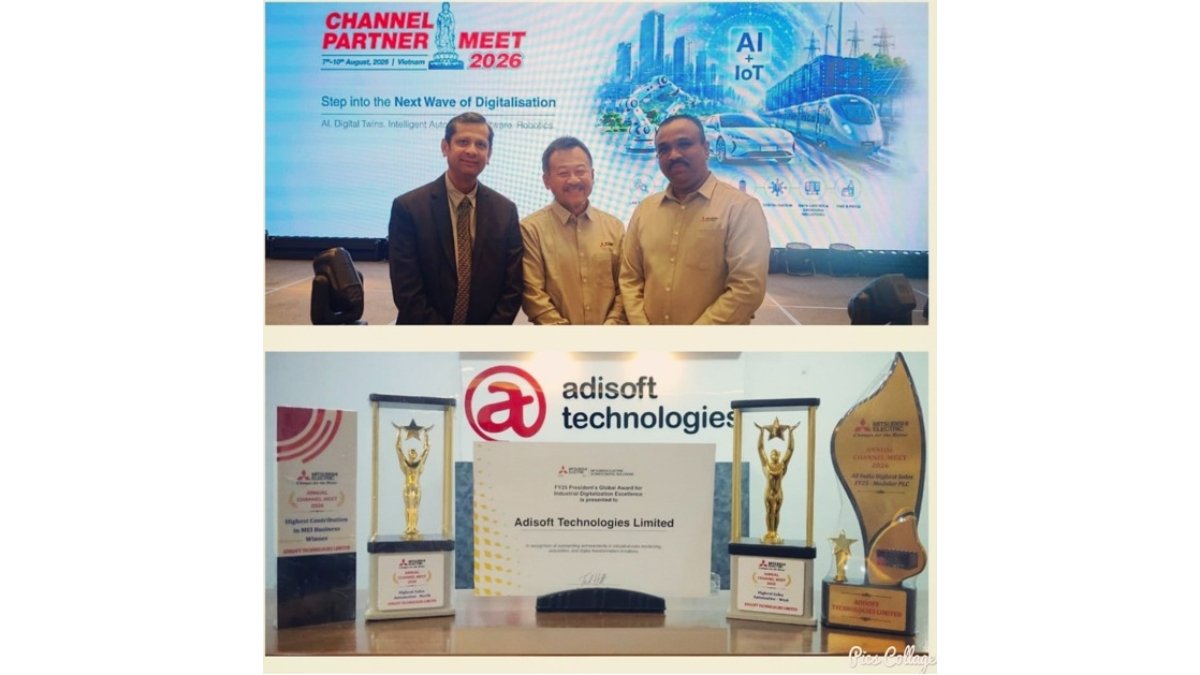 ADISOFT Technologies Honoured with Five Prestigious National Awards at MEI Channel Partner Meet in Vietnam
