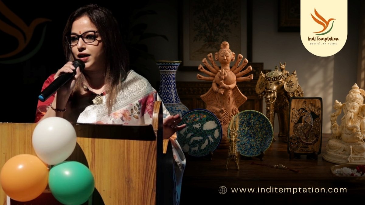 Hands of Heritage, Heart of Freedom: How IndiTemptation Is Weaving the Soul of Atmanirbhar Bharat