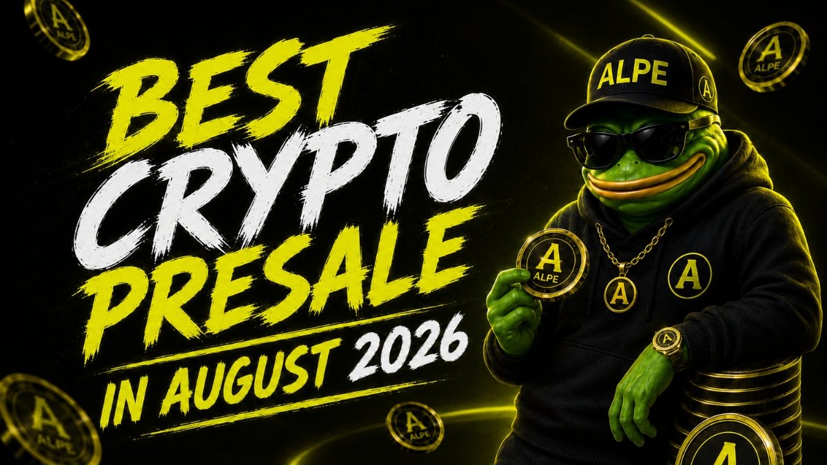 Best Crypto Presale in August 2026: AlphaPepe Sparks Buying Frenzy Ahead of August 19th Launch Reveal