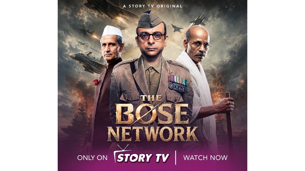 Story TV Launches India’s First Hybrid AI Drama ‘The Bose Network’, Bringing Netaji’s1940’s Story to Life