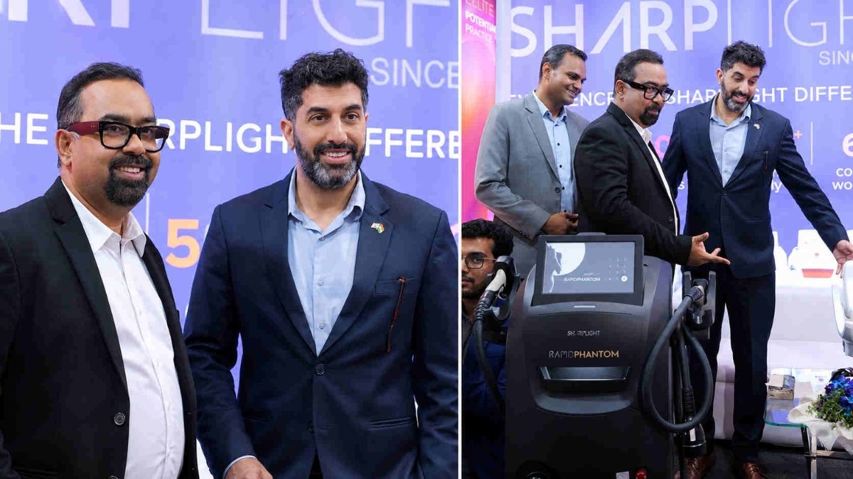 SharpLight Technologies Enters India: Doctor-Led Global Aesthetics Platform Launches at CosdermIndia 2026