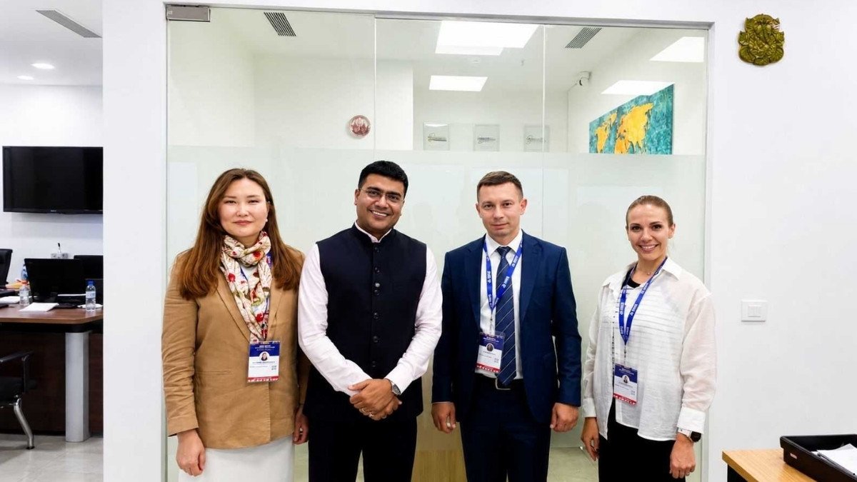 Kyrgyz Russian Slavic University’s MBBS Entrance Exam to Be Held in India, Rector Announces During Noida Visit