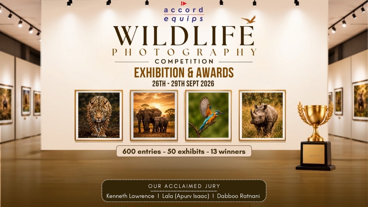 Wildlife Photography Exhibition to Showcase 50 Top Images at Bombay Art Society from September 26