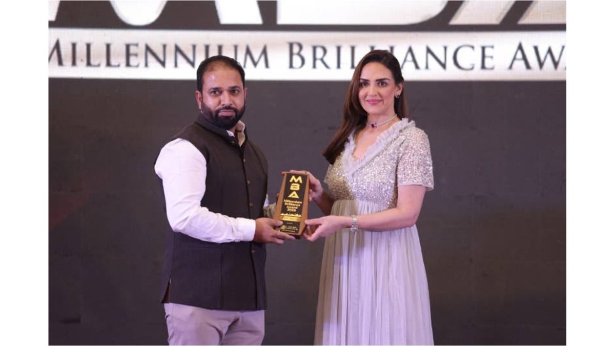 Astrologer Karan Sharma Honoured at Millennium Brilliance Awards 2026