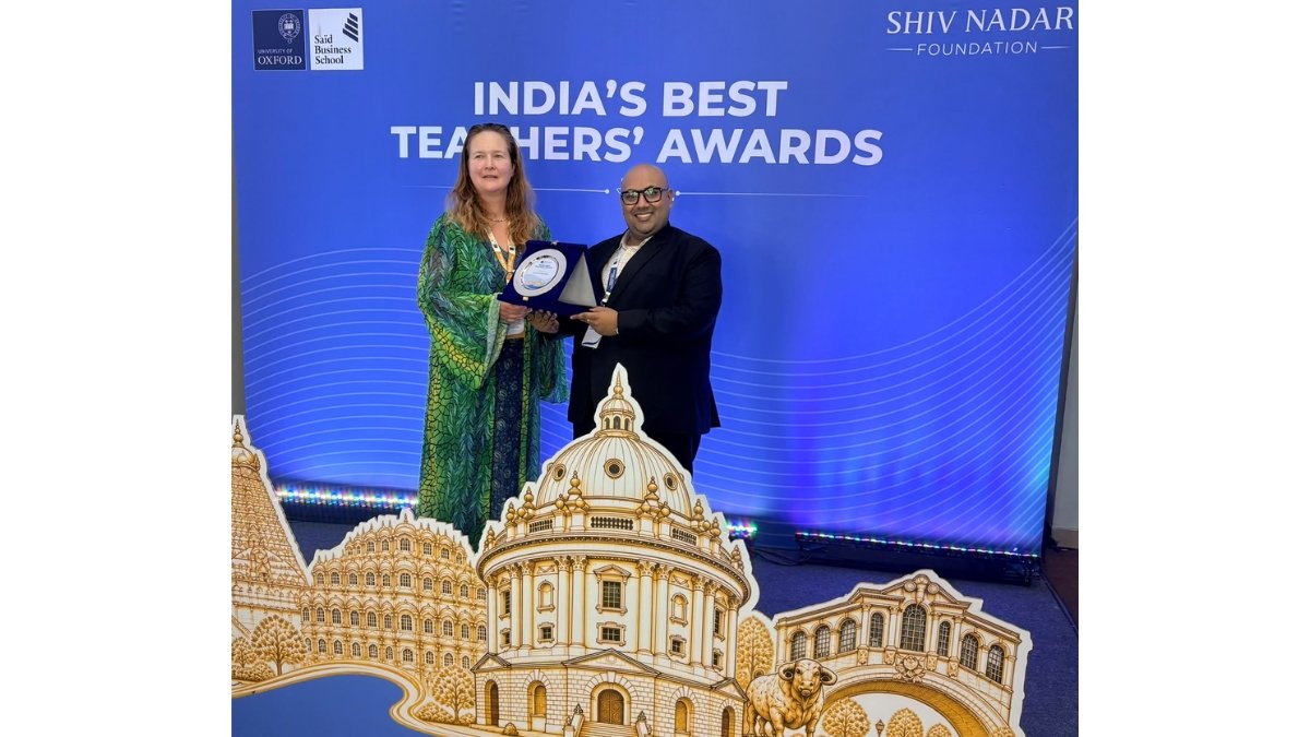 AM/NS International School’s Geography Teacher Among Top 5 National Finalists in India’s Best Teachers’ Awards 2026