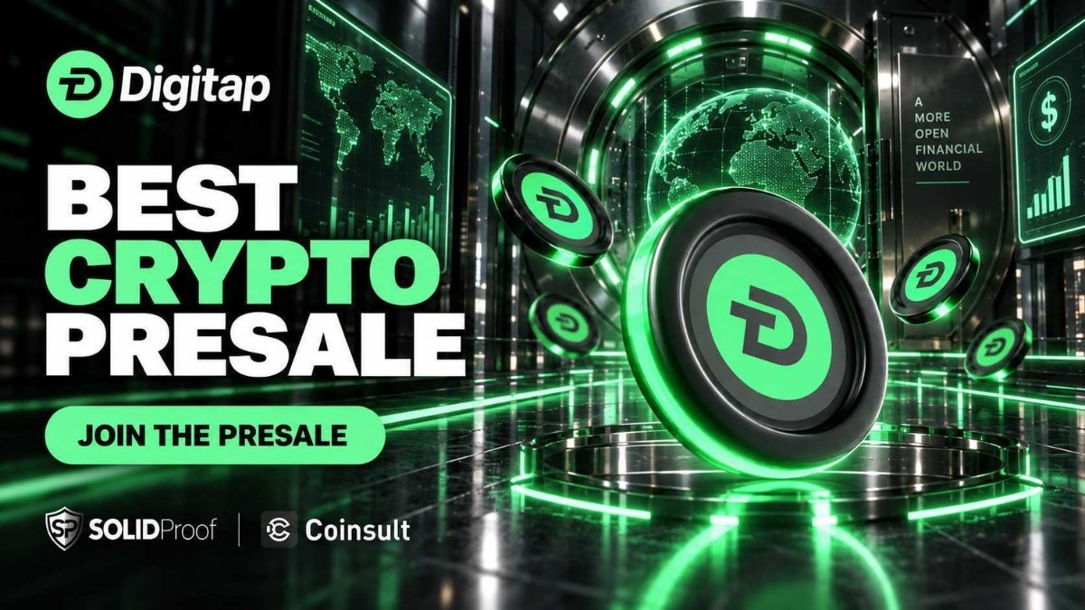 Best Crypto Presale: DigiTap Live Fintech App and $12.2M Raise Put It Ahead of XRP and Sui for a 100x Breakout