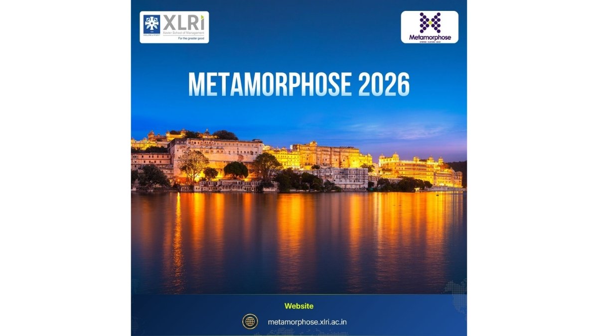XLRI’s Metamorphose 2026 to Bring CHROs and People Leaders to Udaipur to Shape the Future of Work
