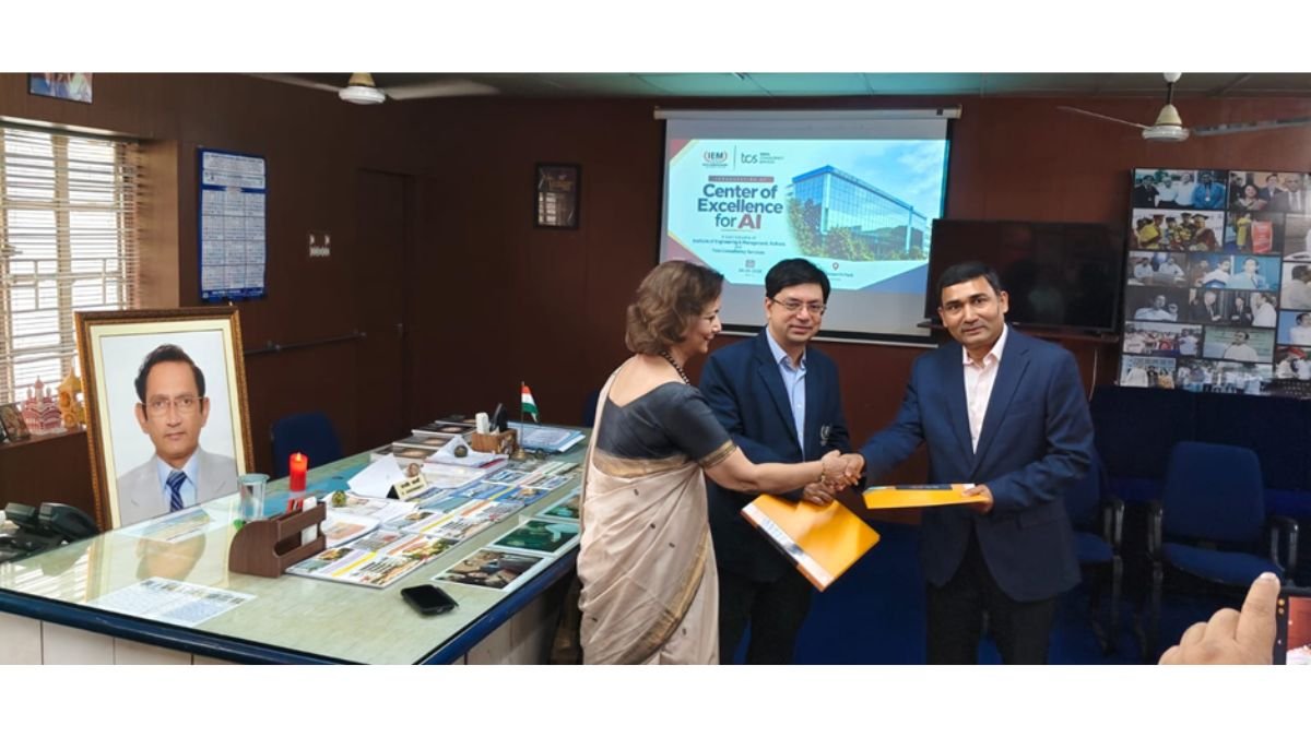TCS, IEM Kolkata Join Hands to set up AI Centre of Excellence