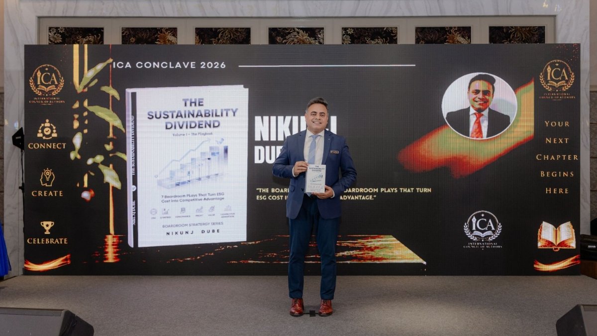 Nikunj Dube Explores the Business Value of Sustainability in Debut Book ‘The Sustainability Dividend’