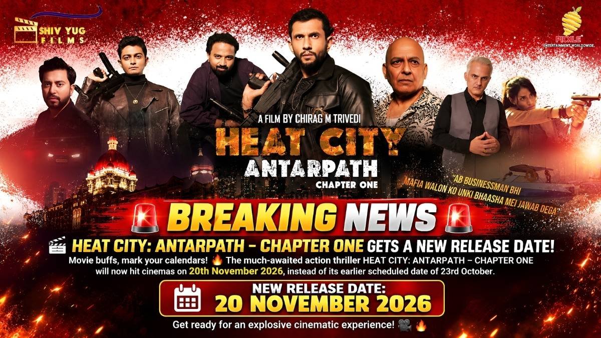 Heat City: Antarpath – Chapter One Release Postponed; Chirag M Trivedi’s Film Gets New Release Date