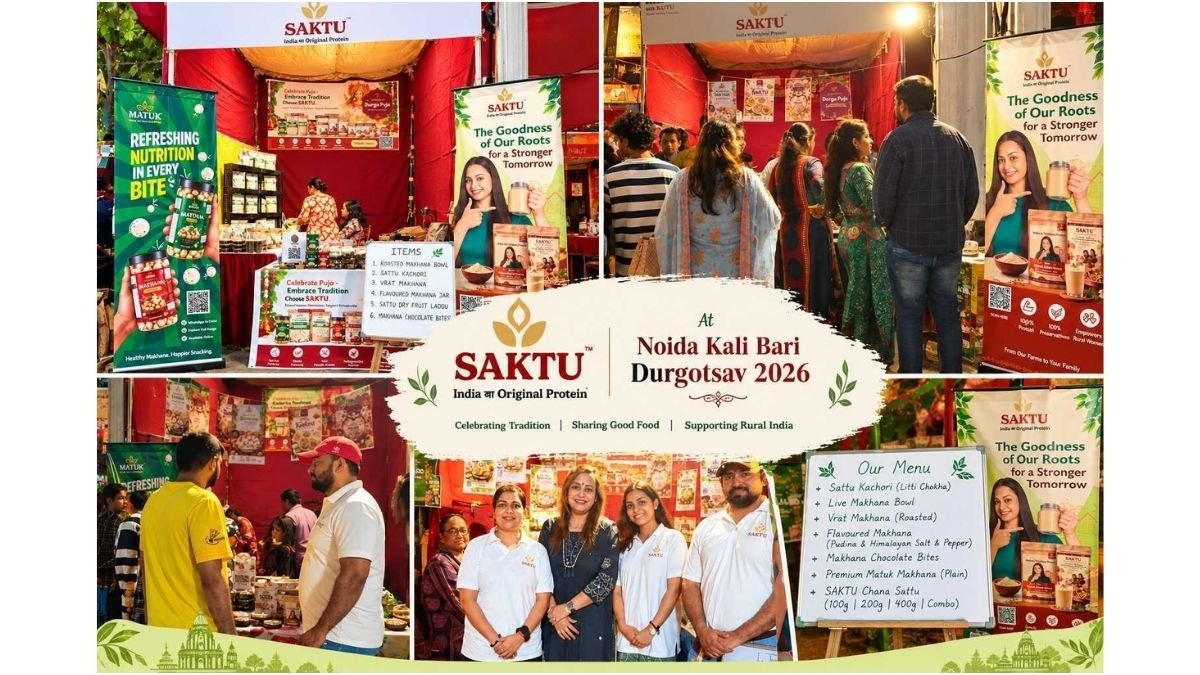 SAKTU Brings Bihar’s Traditional Food Heritage to Noida Kali Bari’s Durgotsav 2026, Championing Rural Livelihoods and Authentic Indian Nutrition